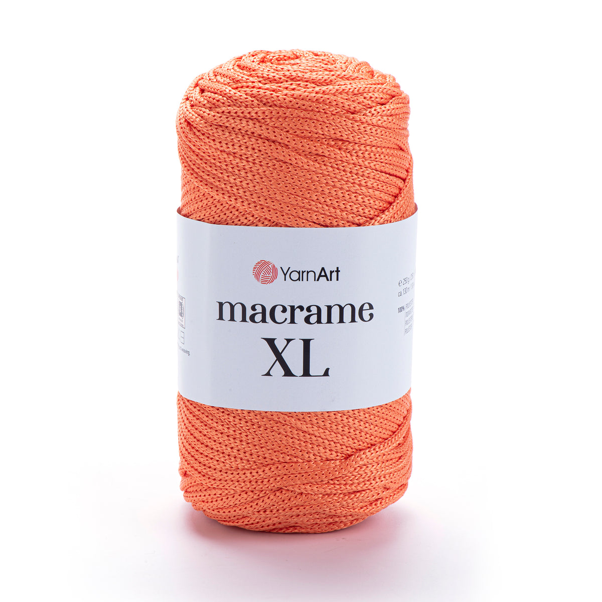 חוט מבריק לסריגת תיקים ואביזרים MACRAME XL 250g/130m