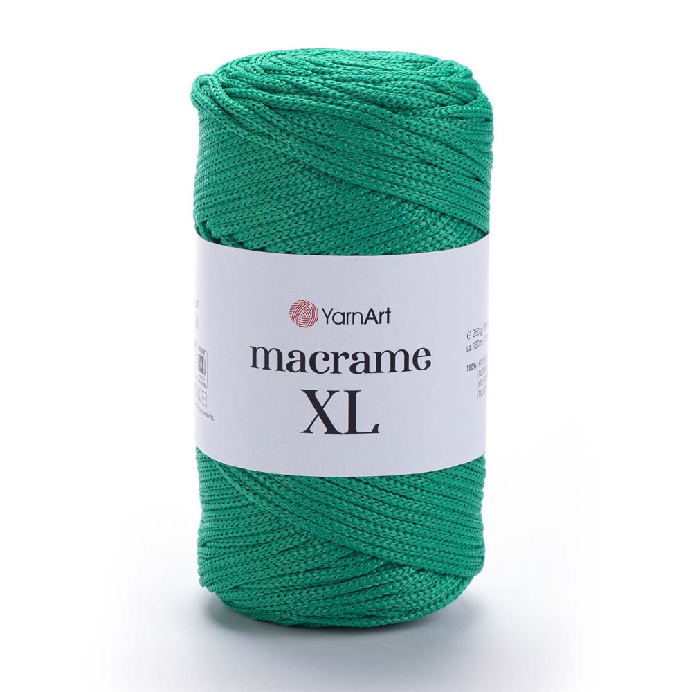 חוט מבריק לסריגת תיקים ואביזרים MACRAME XL 250g/130m