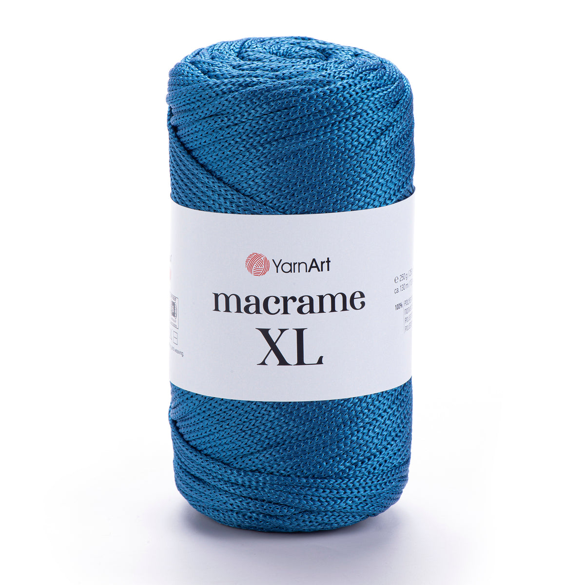 חוט מבריק לסריגת תיקים ואביזרים MACRAME XL 250g/130m