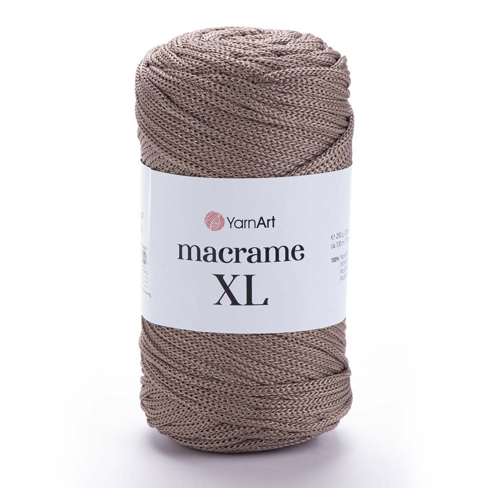 חוט מבריק לסריגת תיקים ואביזרים MACRAME XL 250g/130m