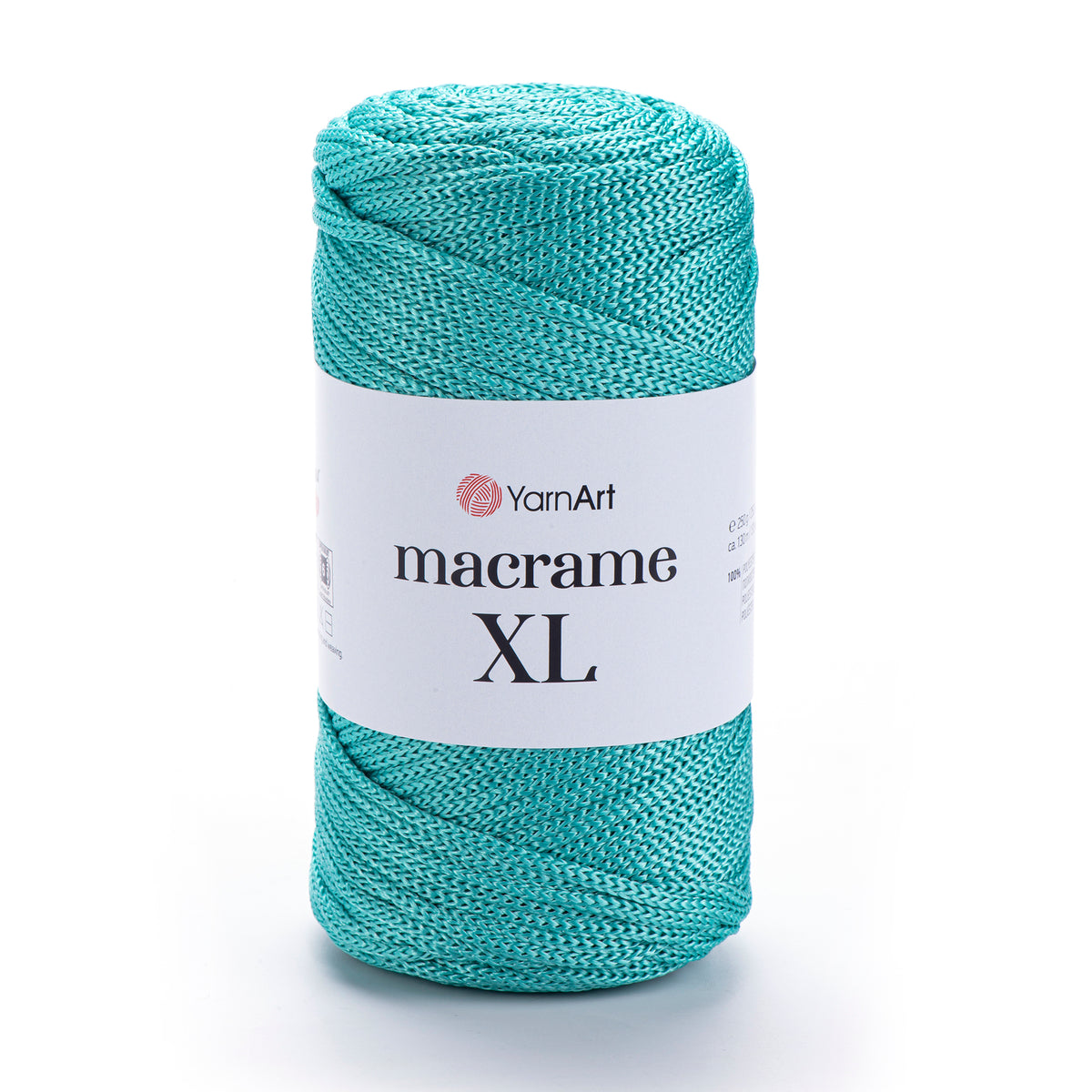 חוט מבריק לסריגת תיקים ואביזרים MACRAME XL 250g/130m