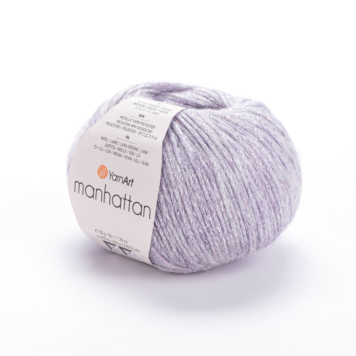 צמר עם לורקס 50g/200m Manhattan