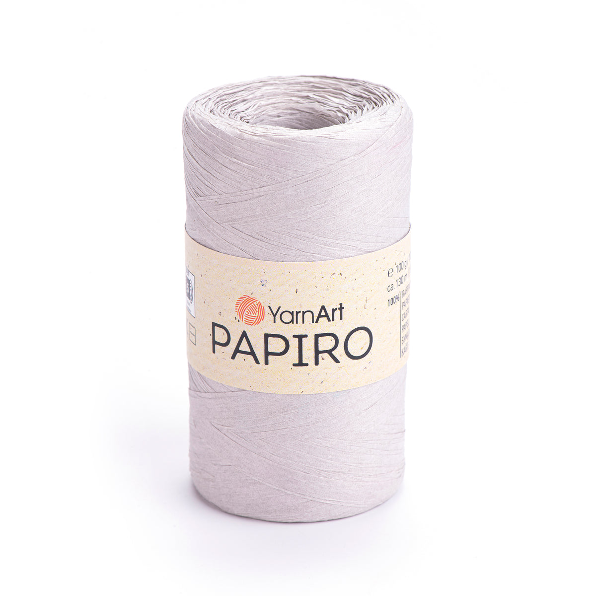 חוט רפיה לסריגה Papiro – לתיקים, כובעים וסלסלות | 100g/130m