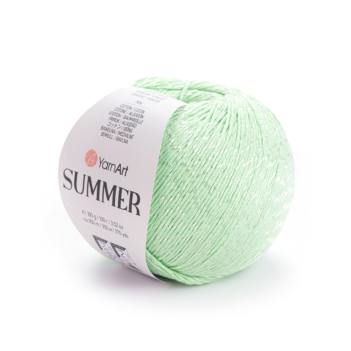 סאמר חוטי כותנה עם ויסקוזה SUMMER 100g/350m