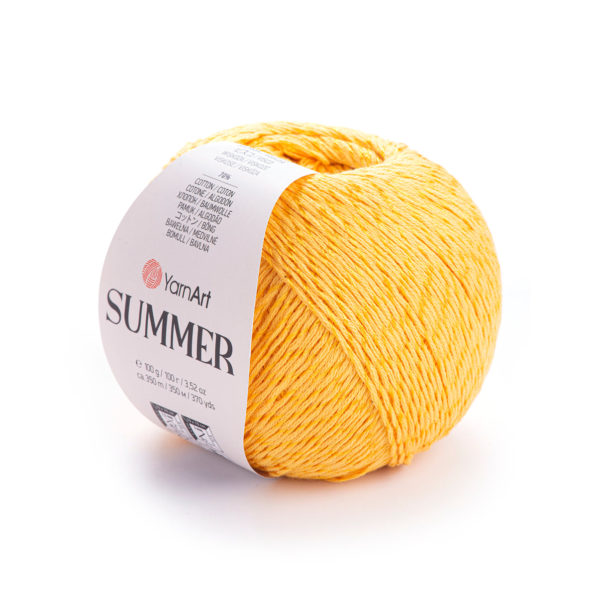 סאמר חוטי כותנה עם ויסקוזה SUMMER 100g/350m