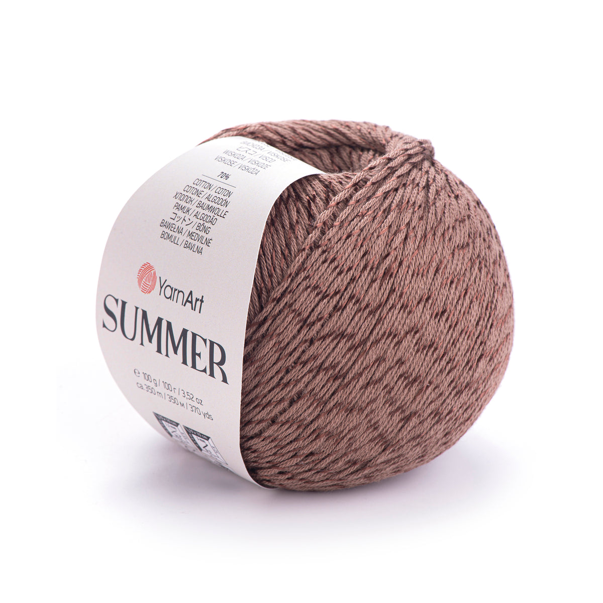 סאמר חוטי כותנה עם ויסקוזה SUMMER 100g/350m