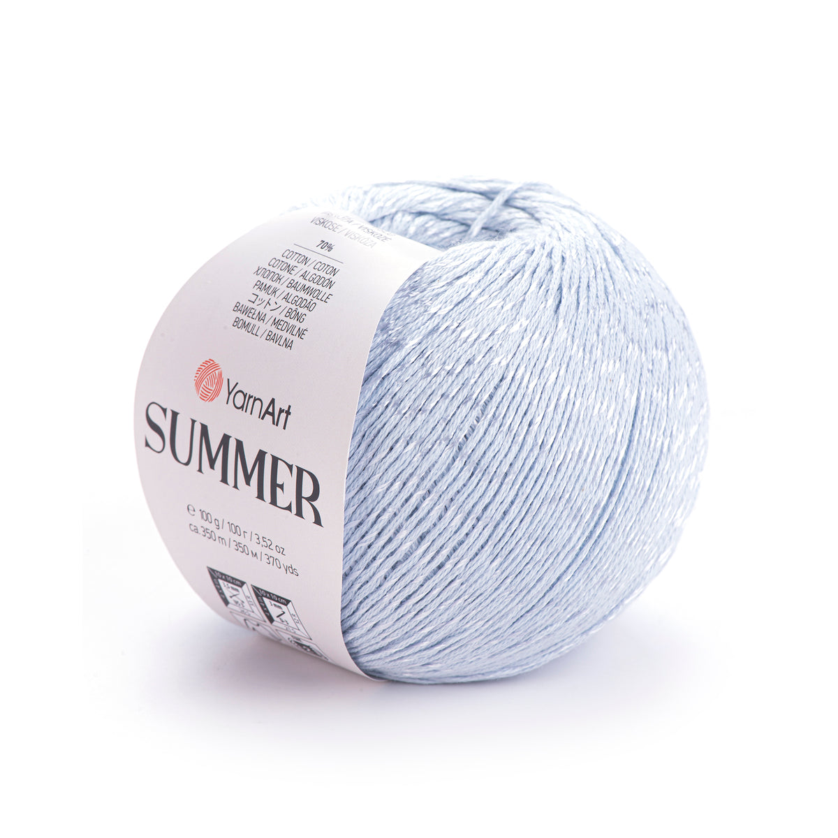 סאמר חוטי כותנה עם ויסקוזה SUMMER 100g/350m
