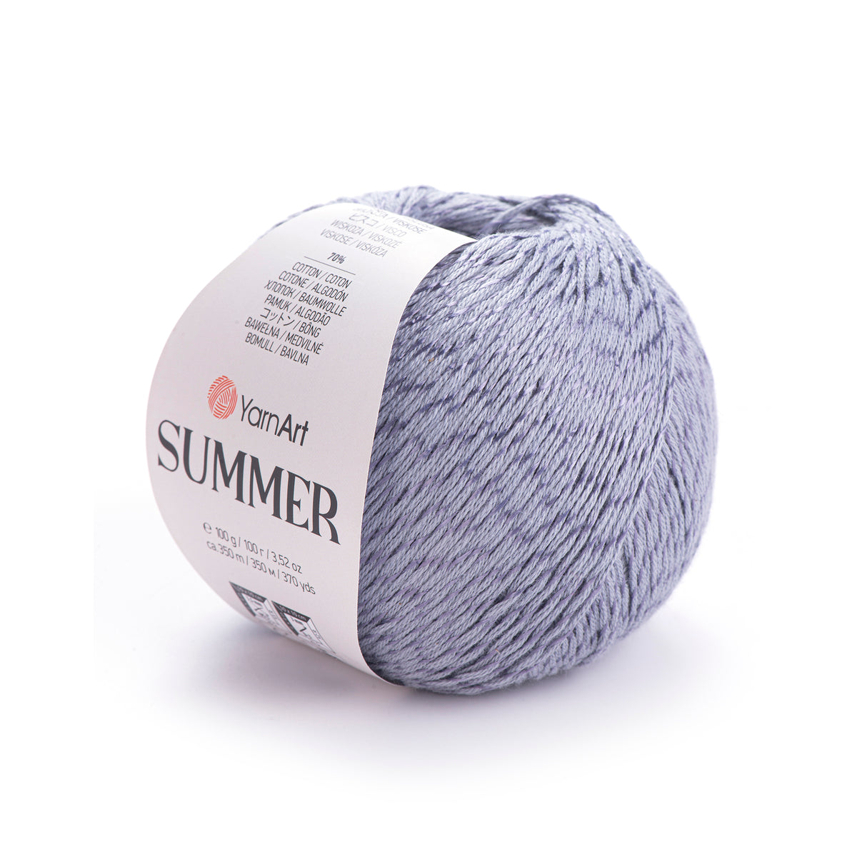 סאמר חוטי כותנה עם ויסקוזה SUMMER 100g/350m