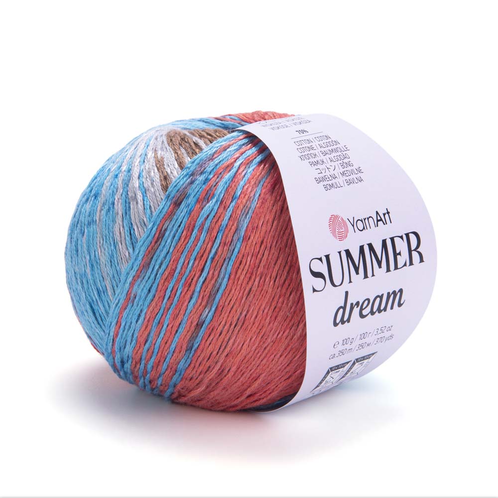 סאמר דרים כותנה עם ויסקוזה SUMMER DREAM 100g/350m
