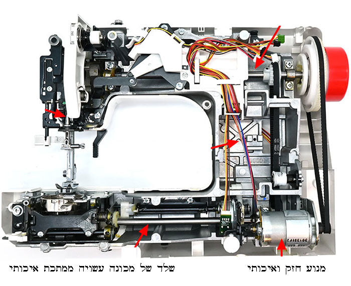 מכונת תפירה חדשה ממוחשבת עם פונקציות מתקדמות 450 ELNA