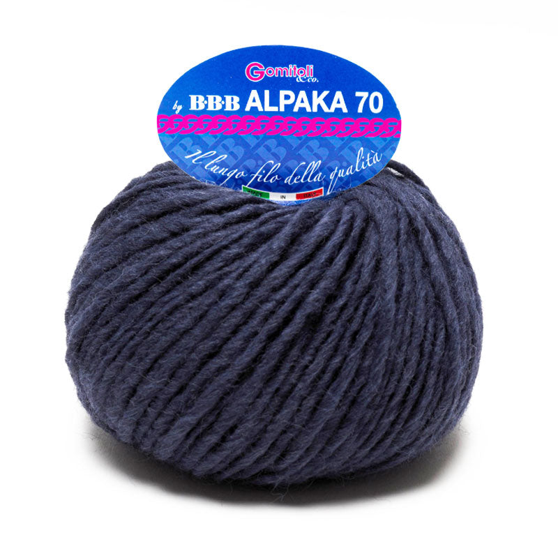 צמר אלפקה עבה 50g/80m Alpaka 70