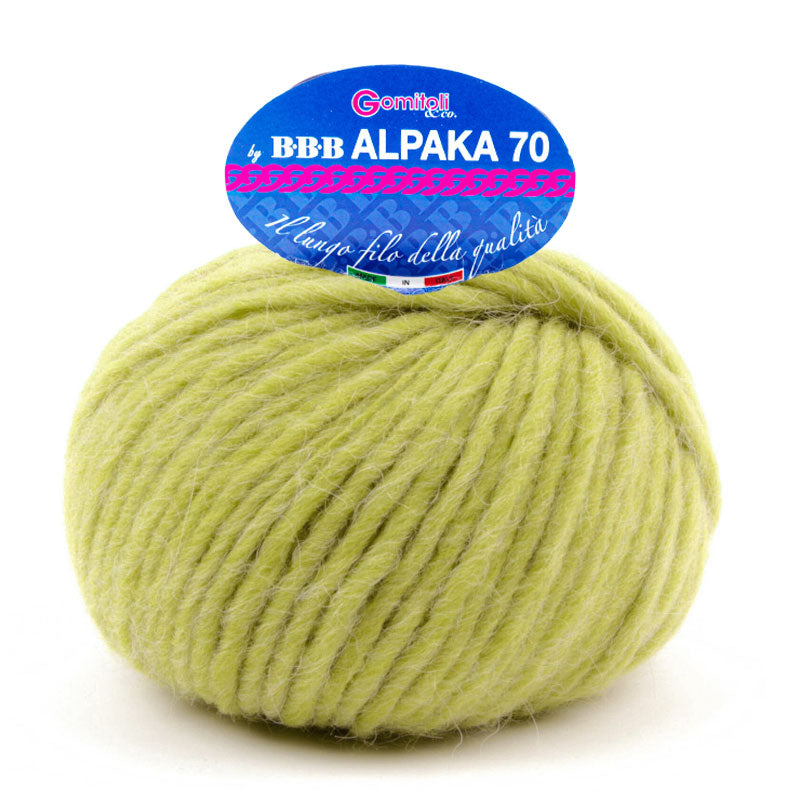 צמר אלפקה עבה 50g/80m Alpaka 70