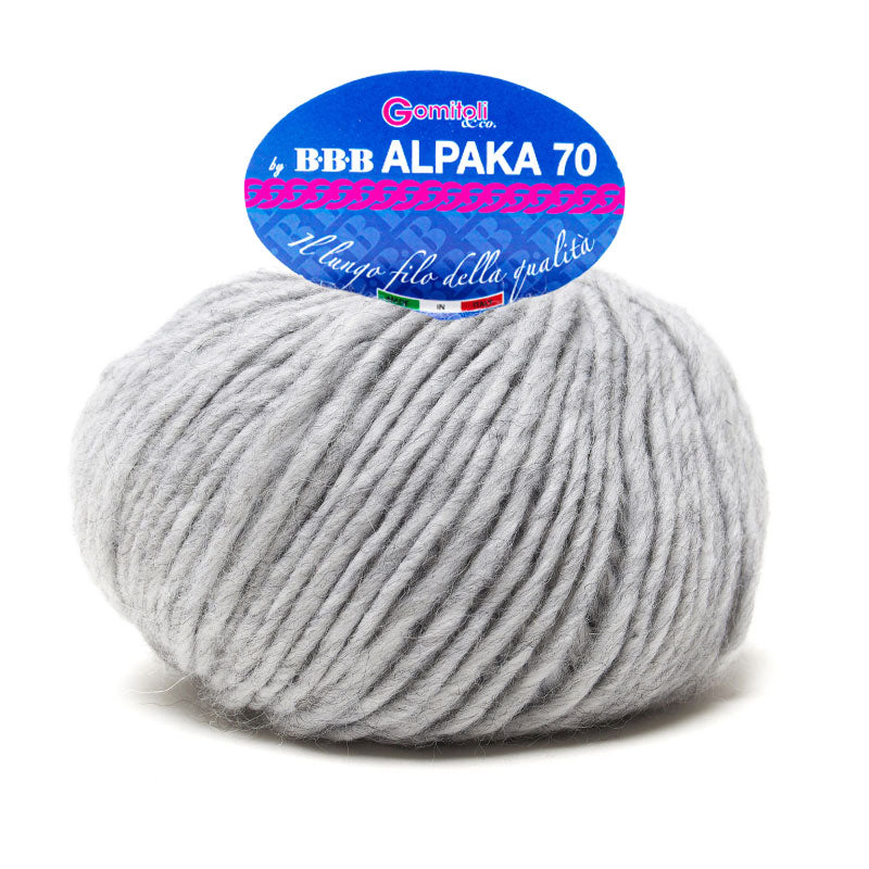 צמר אלפקה עבה 50g/80m Alpaka 70
