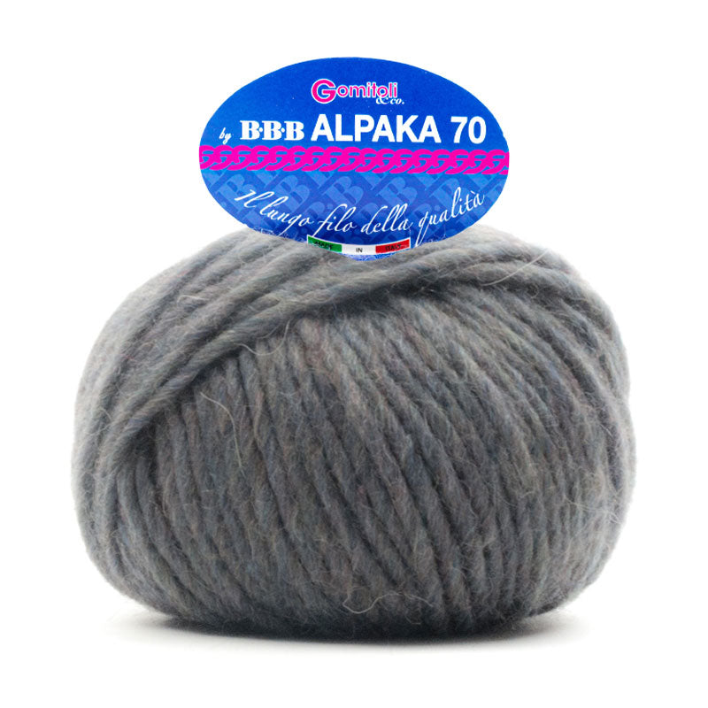 צמר אלפקה עבה 50g/80m Alpaka 70