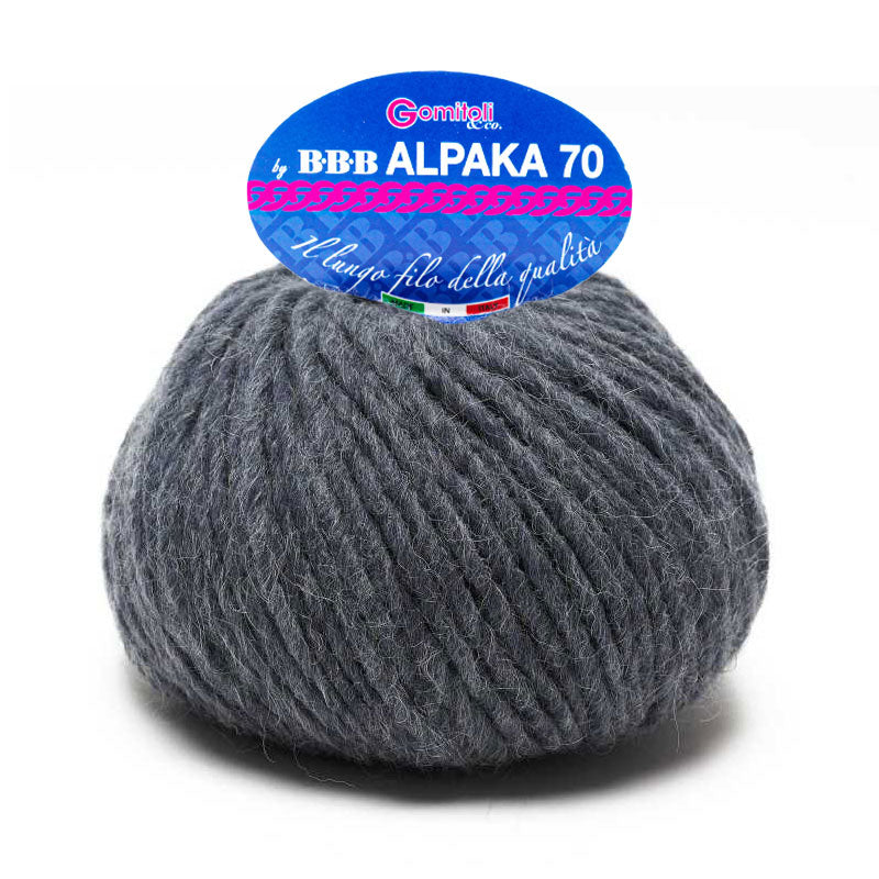 צמר אלפקה עבה 50g/80m Alpaka 70