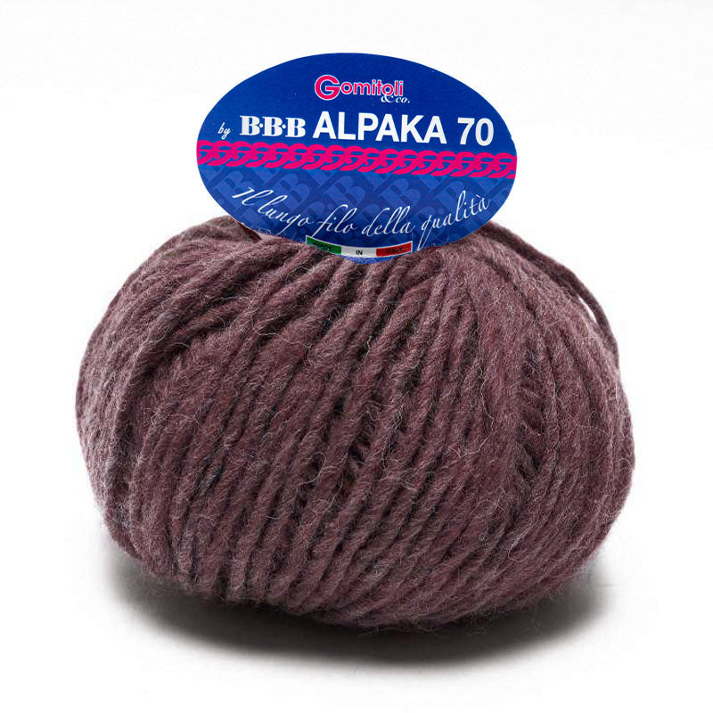 צמר אלפקה עבה 50g/80m Alpaka 70