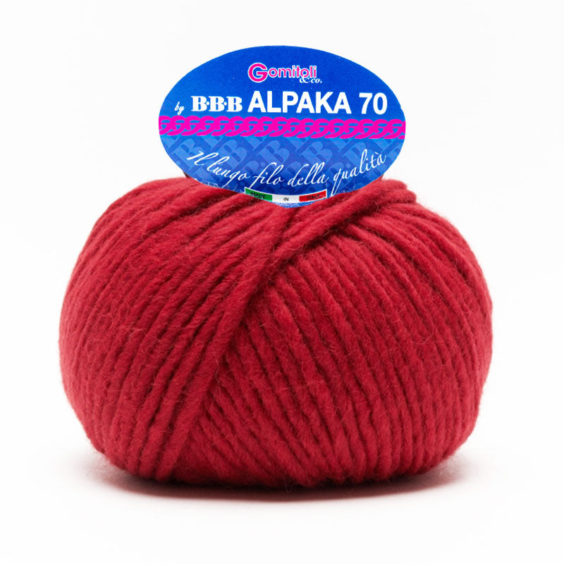 צמר אלפקה עבה 50g/80m Alpaka 70