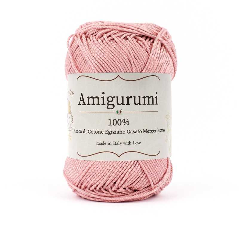 חוט כותנה מבריקה ואיכותית לסריגת בובות וחולצות 50g/136m AMIGURUMI