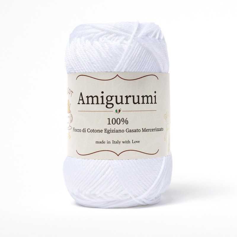 חוט כותנה מבריקה ואיכותית לסריגת בובות וחולצות 50g/136m AMIGURUMI