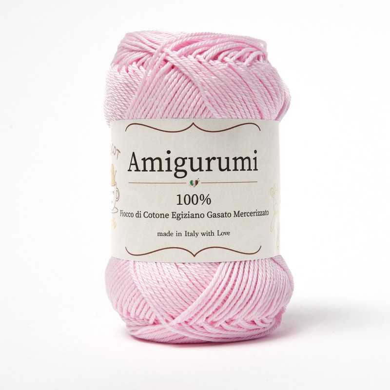 חוט כותנה מבריקה ואיכותית לסריגת בובות וחולצות 50g/136m AMIGURUMI