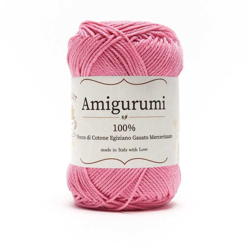 חוט כותנה מבריקה ואיכותית לסריגת בובות וחולצות 50g/136m AMIGURUMI