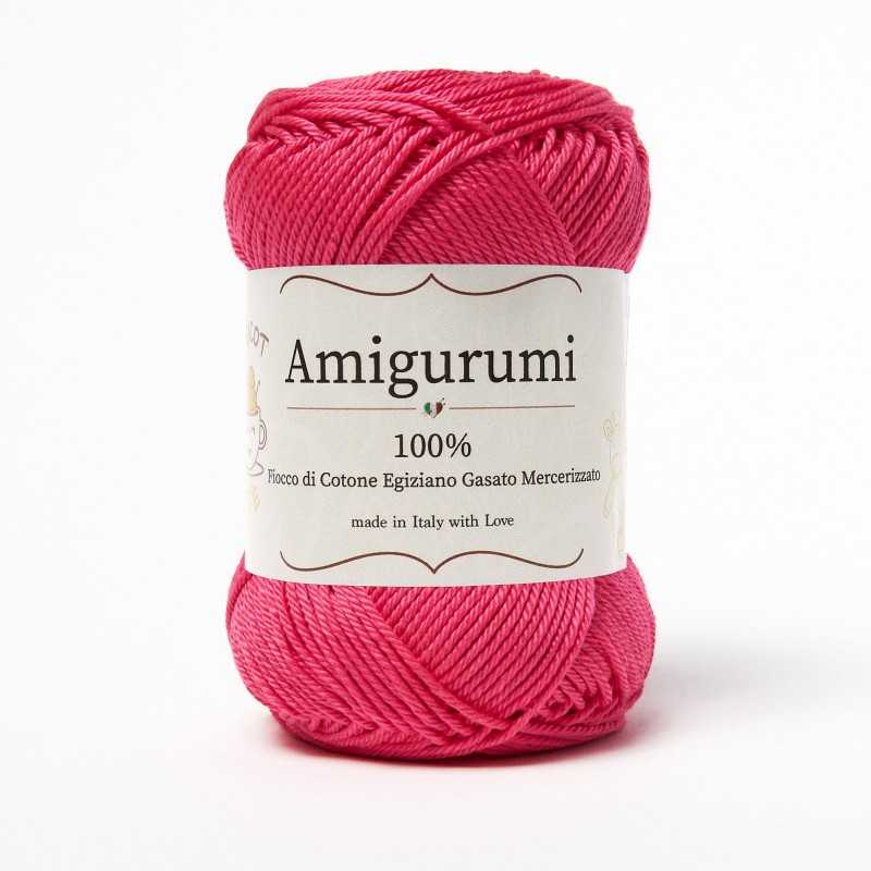 חוט כותנה מבריקה ואיכותית לסריגת בובות וחולצות 50g/136m AMIGURUMI