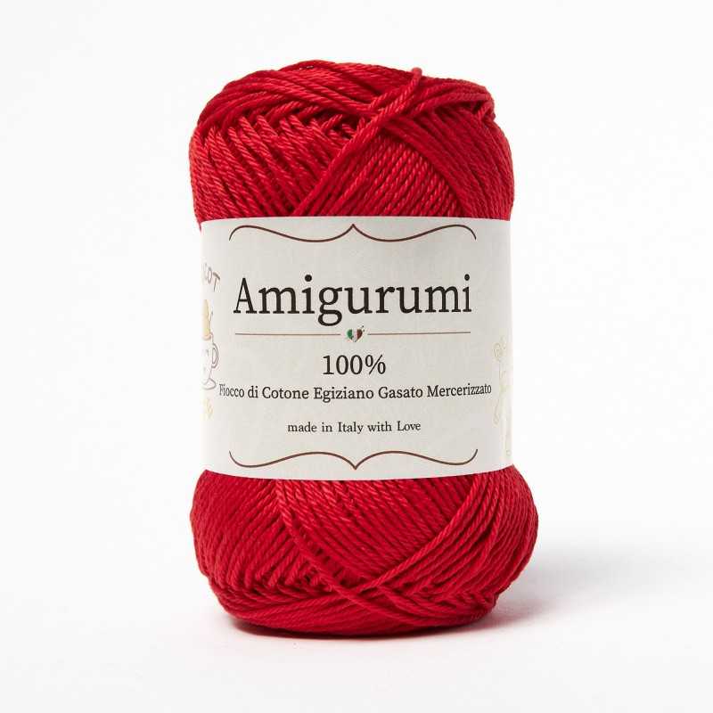 חוט כותנה מבריקה ואיכותית לסריגת בובות וחולצות 50g/136m AMIGURUMI