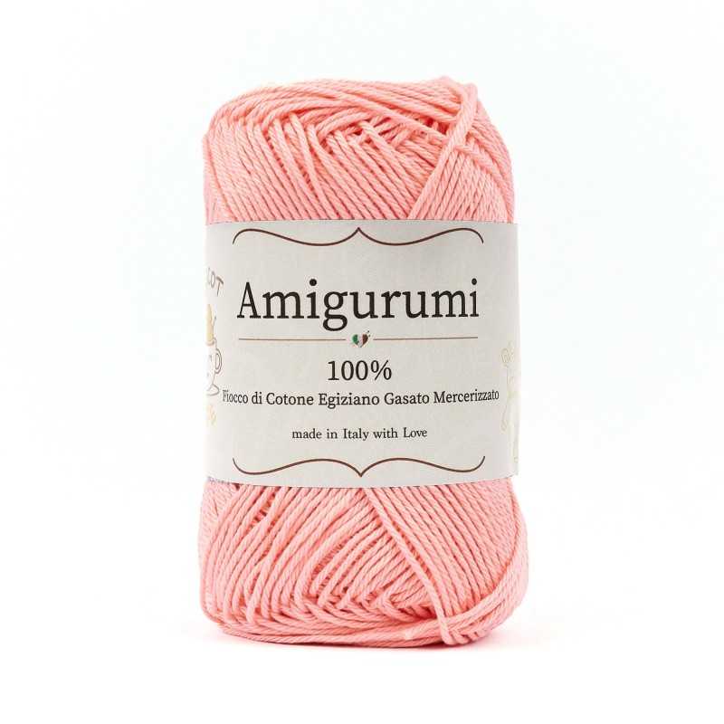 חוט כותנה מבריקה ואיכותית לסריגת בובות וחולצות 50g/136m AMIGURUMI