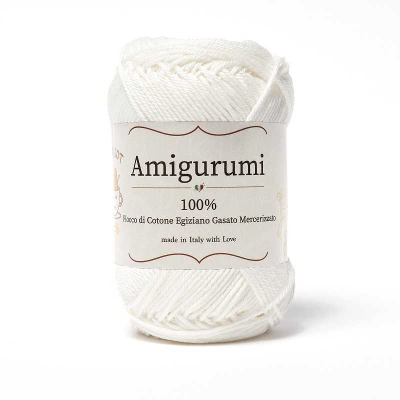 חוט כותנה מבריקה ואיכותית לסריגת בובות וחולצות 50g/136m AMIGURUMI