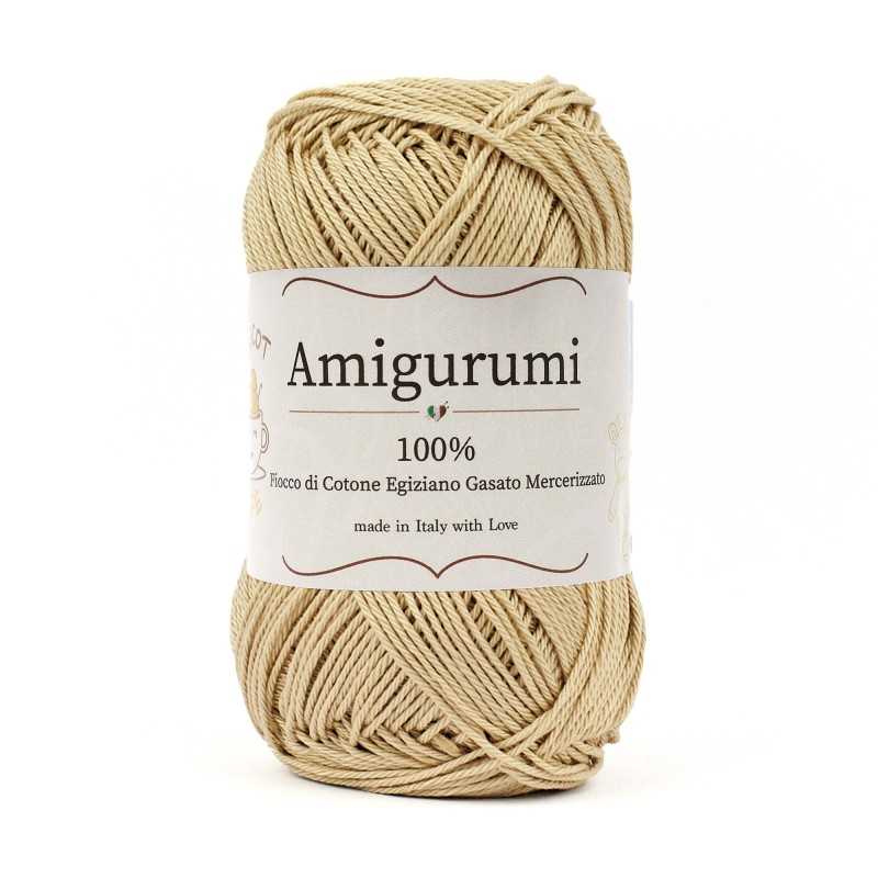 חוט כותנה מבריקה ואיכותית לסריגת בובות וחולצות 50g/136m AMIGURUMI
