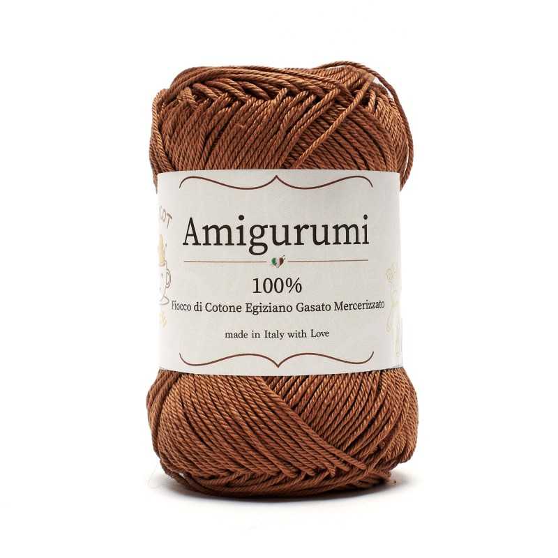 חוט כותנה מבריקה ואיכותית לסריגת בובות וחולצות 50g/136m AMIGURUMI