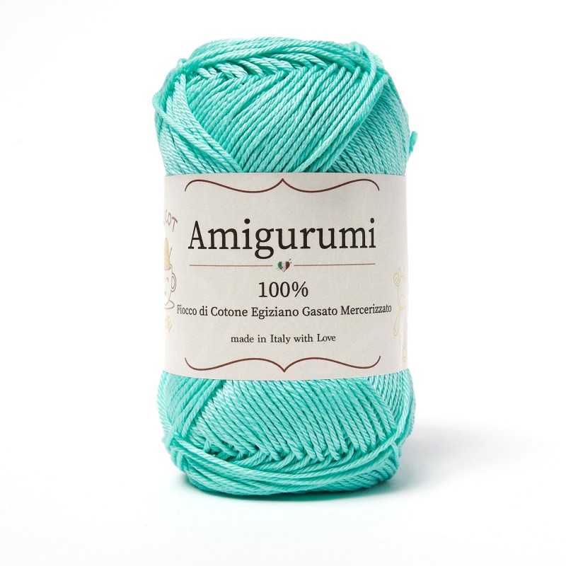 חוט כותנה מבריקה ואיכותית לסריגת בובות וחולצות 50g/136m AMIGURUMI