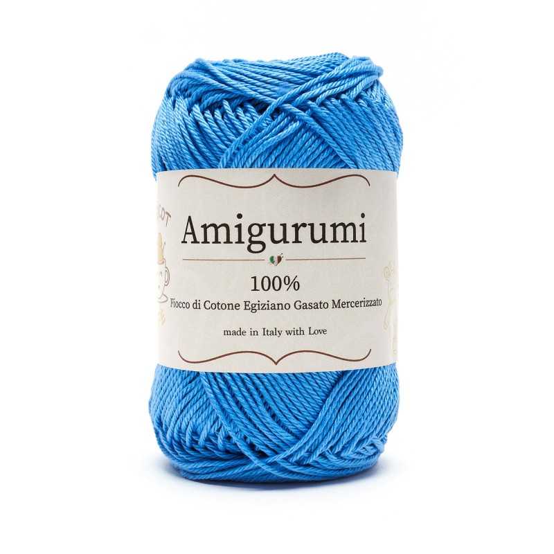 חוט כותנה מבריקה ואיכותית לסריגת בובות וחולצות 50g/136m AMIGURUMI
