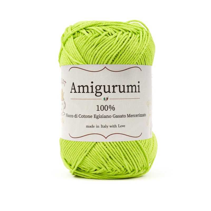 חוט כותנה מבריקה ואיכותית לסריגת בובות וחולצות 50g/136m AMIGURUMI