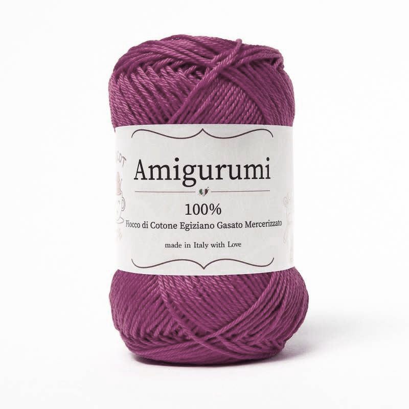 חוט כותנה מבריקה ואיכותית לסריגת בובות וחולצות 50g/136m AMIGURUMI