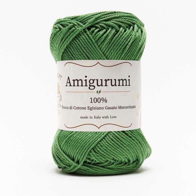 חוט כותנה מבריקה ואיכותית לסריגת בובות וחולצות 50g/136m AMIGURUMI
