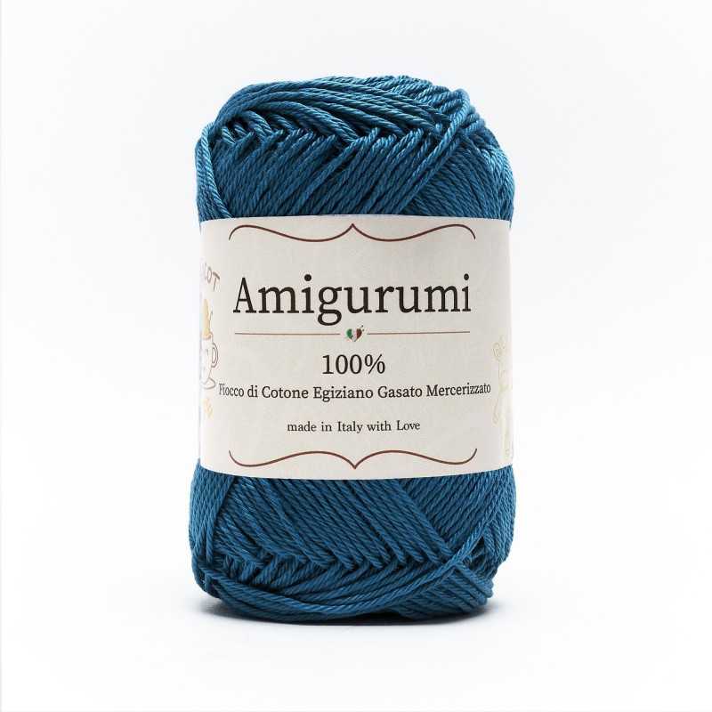חוט כותנה מבריקה ואיכותית לסריגת בובות וחולצות 50g/136m AMIGURUMI