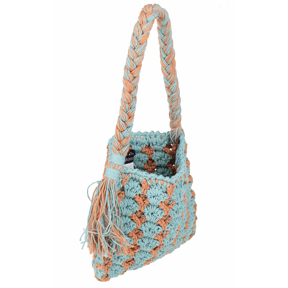 דוגמאות סריגת תיק במסרגה אחת