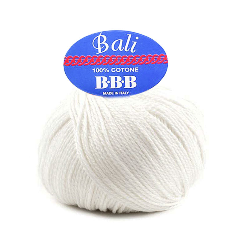 באלי חוט כותנה עבה לסריגת יד bali 100g/170m