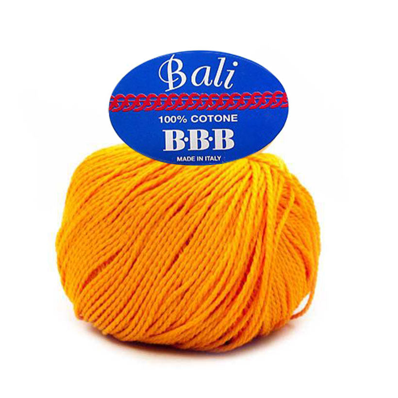 חוט כותנה איכותי לעונת מעבר וסריגת תיקים bali 100g/170m