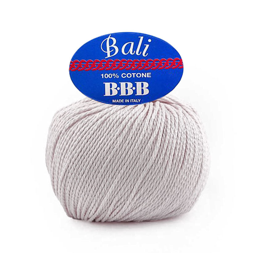 חוט כותנה איכותי לעונת מעבר וסריגת תיקים bali 100g/170m