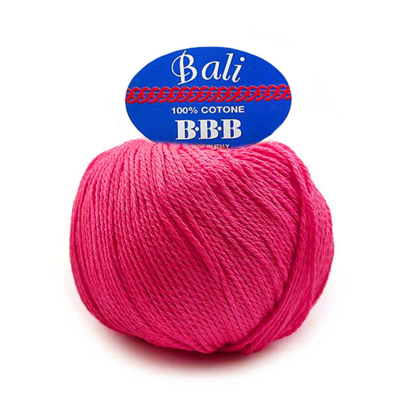 חוט כותנה איכותי לעונת מעבר וסריגת תיקים bali 100g/170m