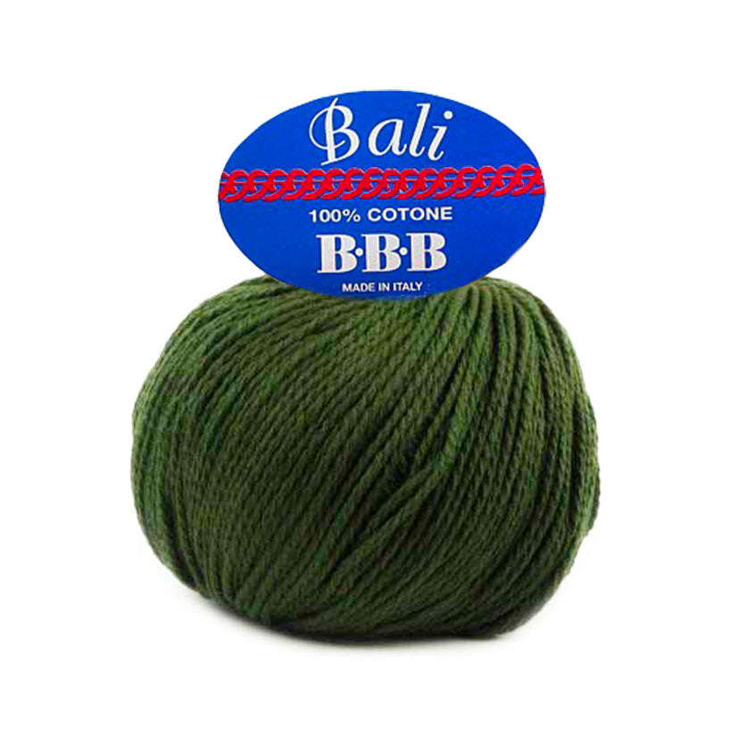 חוט כותנה איכותי לעונת מעבר וסריגת תיקים bali 100g/170m
