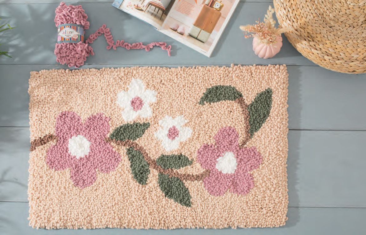 רשת פלסטיק בסיס לעבודת יד