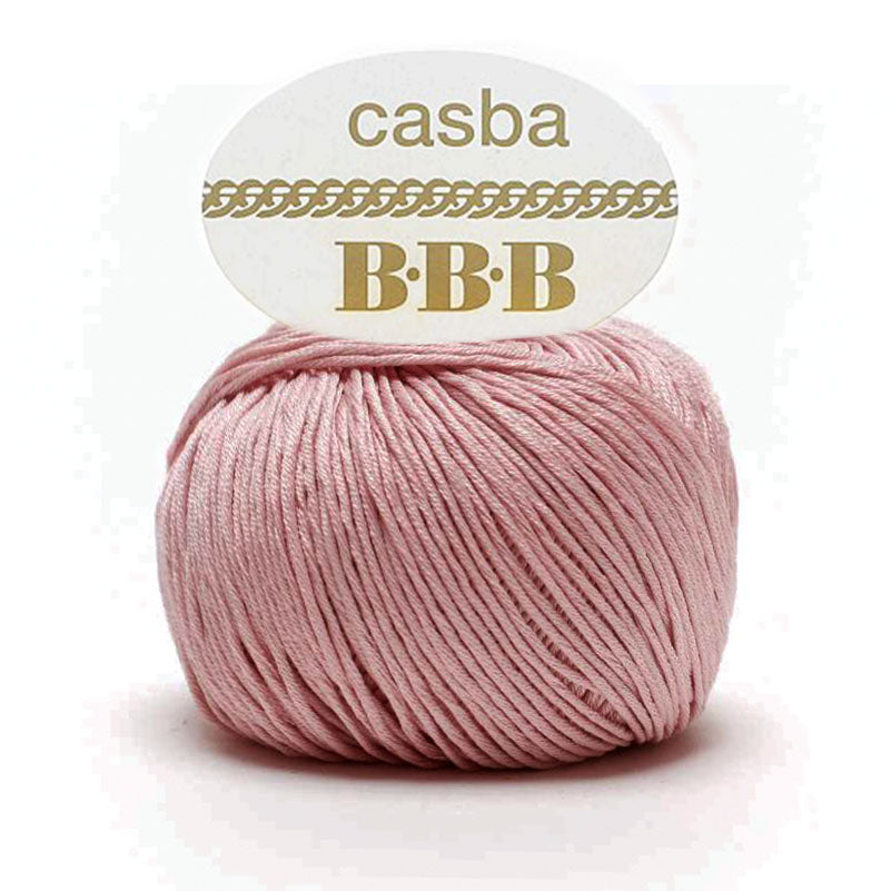 כסבה חוט כותנה מבריקה ואיכותית לסריגת יד CASBA 50g/127m