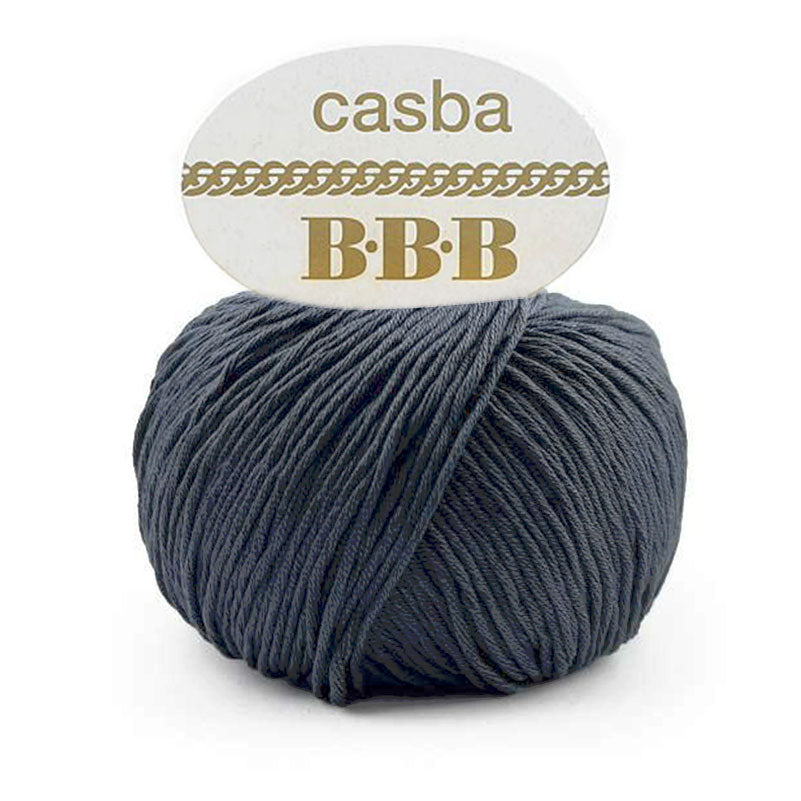 כסבה חוט כותנה מבריקה ואיכותית לסריגת יד CASBA 50g/127m