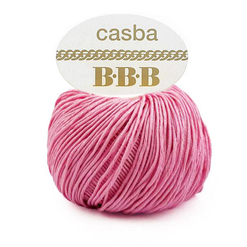 כסבה חוט כותנה מבריקה ואיכותית לסריגת יד CASBA 50g/127m
