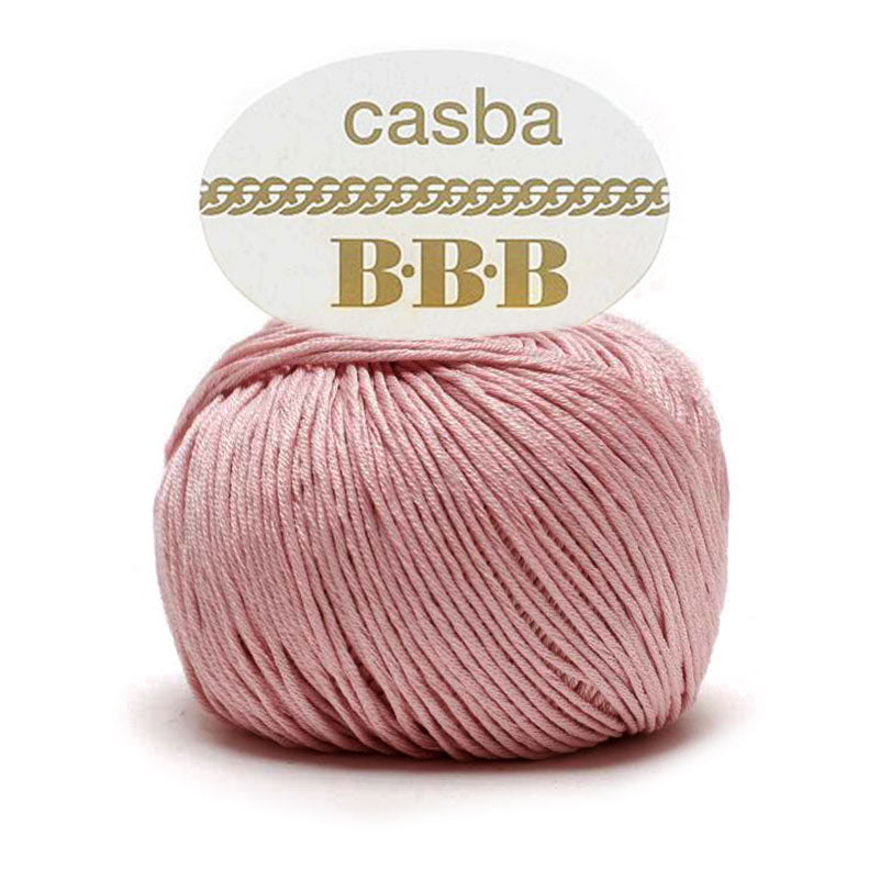 כסבה חוט כותנה מבריקה ואיכותית לסריגת יד CASBA 50g/127m