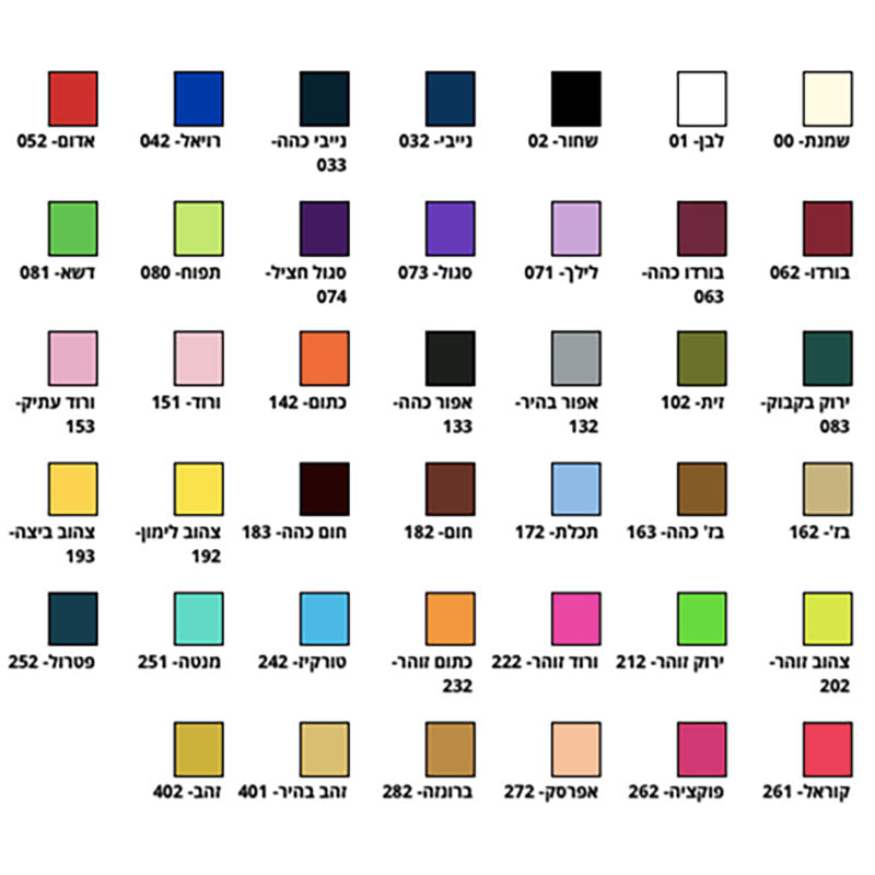 סרט סאטן צר, רוחב 1-1.6 ס״מ