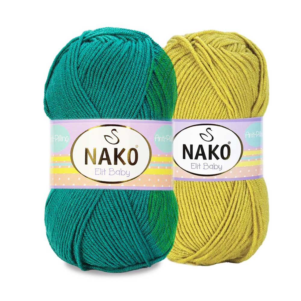 צמר אנטי פילינג לסריגה לילדים ובובות ELIT BABY